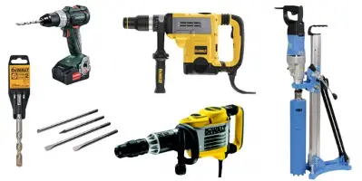 Tehnika odvijanja, bušenja + bušenje-čekić