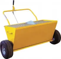 Posipač kvarcnog pijeska - kolica za odmotavanje