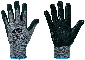 Radne rukavice HANDAN STRONGHAND®, sive, EN388+EN407, vel. 11, 120pari/kart, Z061311