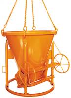 Silos za beton 1011.8H, 500l konični oblik s okretnim kolom, Z1050H