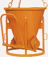 Silos za beton 1011.10, 750l konični oblik s polugom, Z1060000