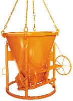 Silos za beton 1011.12H, 1000l konični oblik s okretnim kolom, Z10800H