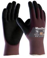 Radne rukavice višenamjenske MAXIDRY® 56-425, lila/crno, 3/4 premazane, EN 388, vel. 10, Z131710