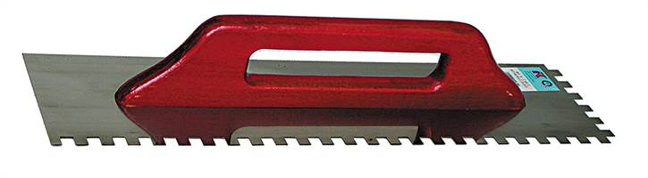 Gleter Profi 500x130x0,7mm E4 nazubljeni - ručka pričvršćena vijkom, 25kom/karton, Z1742404
