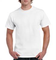 T-Shirt kratki rukav Gildan Heavy Cotton, bijela, 170 g/m², vel. XXL, Z18009WXXL