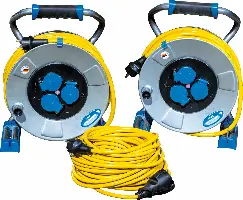 Motalica za kabel metalna/produžni kabel set POWERTEAM 4AT Typ 3G1,5, Z19134