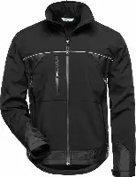 Softshell jakna ALPHA ELYSEE®, crna/crna, vel. L, Z20001L