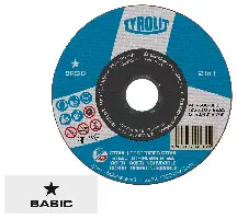 Rezna ploča za čelik 41C 150x2,5x22,23mm ravna A30Q-BF TYROLIT, Z222999