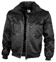 Pilotska jakna QUALITEX crna, 265 g/m², vel. XL, Z23618XL
