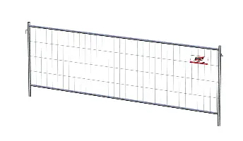 Mobilzaunelement F1 1200x3472mm (M100), Verbindungshaken bzw. -schlaufe, Z2711012353