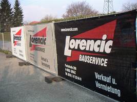 Mreža za ogradu 340x175cm, digitalni tisak, 21-50kom 330g/m², Z34017520