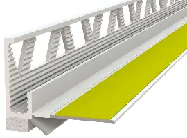 Letvica za žbukanje i zaštitu 6mm,DL, flex., ES, 2,5m/štg 40štg/kart 42kart/pal, Z3721250LO