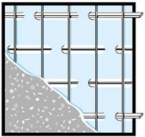 Stucanet 33 33x258cm 1 Platte= 0,85m² 1 Bund= 15 Platten, Z3882
