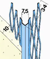 Unutarnji kutnik 10077 2,70m/štg, bunt=67,50m, 25štg/bunt, 81bunt/pal, Z4100727