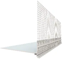 Sokl/priključni profil PVC 100mm 2,0m/štg 10štg/kart 30kart/pal, Z4210000014