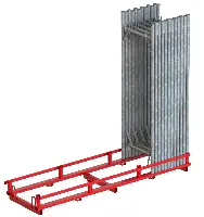 Paleta za 45 ramova pocinčana, Z4811010