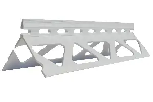 Eckputzwinkel PVC Putzstärke 12mm 2,5lfm/Sta 25Sta/Kart 30Kart/Pal, Z5001250LO