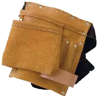 Torbica za eksere TOP, 2-djelna s remenom i 2 držača za čekić, Z5343601