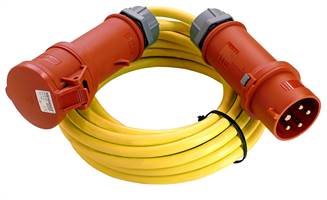 Građevinski kabel 5x4,0 50m s utičnicom i utikačem 32A, Z5405032