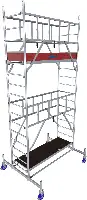 Alu pokretna skela KRAUSE® MONTO® PROTEC® širina 2,00x0,60m, RV= 5,30m, Z940124