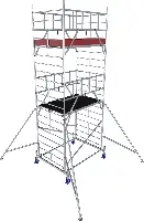Alu pokretna skela KRAUSE® MONTO® PROTEC® XXL širina 2,00x1,20m, RV= 6,30m, Z945136