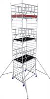 Alu pokretna skela KRAUSE® MONTO® PROTEC® XXL širina 2,00x1,20m, RV= 8,30m, Z945150