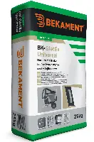 BEKAMENT BK GLETEX UNIVERSAL masa za izravnavanje 25kg/vreća 48vreća/pal, ZA01834