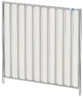 Element mobilne ograde CITYFENCE 2160x2000mm (M800) zatvorena, ZC1700000