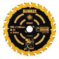 Sägeblatt EXTREME DEWALT® 190x30mm Z24 WZ für Handkreissäge DWE575K, ZDT10304-QZ