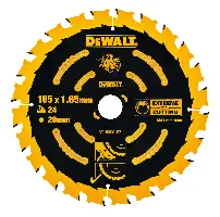 Sägeblatt EXTREME DEWALT® 190x30mm Z24 WZ für Handkreissäge DWE575K, ZDT10304-QZ