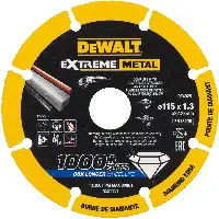 Dia rezna ploča DEWALT® EXTREME® METAL 115x1,3x22,23mm, ZDT40251-QZ