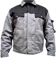Radna jakna LO-PROTEC sivo/crna 245 g/m² vel. 54, ZLO-PROTGBBJ54