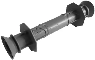 Schalungsspannstelle OKTAGON kpl. mit 2 Stopfen 300mm 100Stk/Sack 24Sack/Pal, ZO30