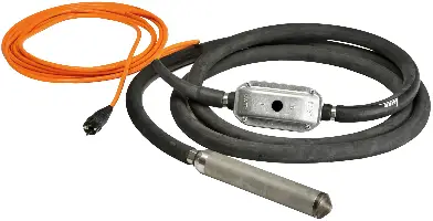 Hochfrequenz-Beton-Innenrüttler LAIER d= 42mm mit integr. Frequenzumformer 230V, ZUL42
