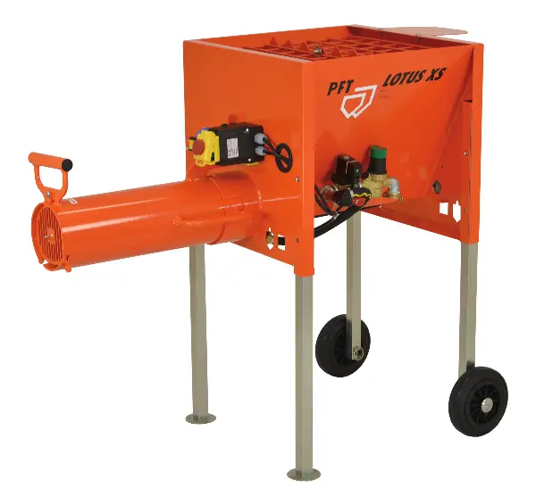 Protočni mješač PFT LOTUS XS za mort 230V/1,3kW sa čeličnom cijevi za miješanje, Z00246057