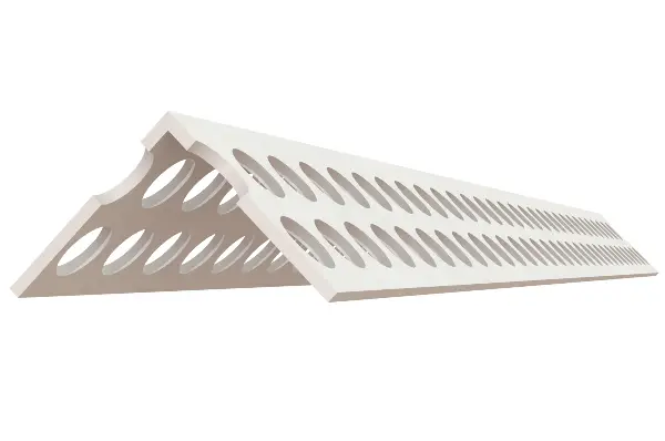 PVC kutnik 25x25mm 3,00m/štanga, 50štangi/karton, 40karton/paleta, Z0160605