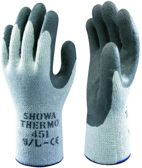 Radne rukavice SHOWA® BEST 451 EN388+EN511, sive, vel. 9, 120pari/karton, Z023709