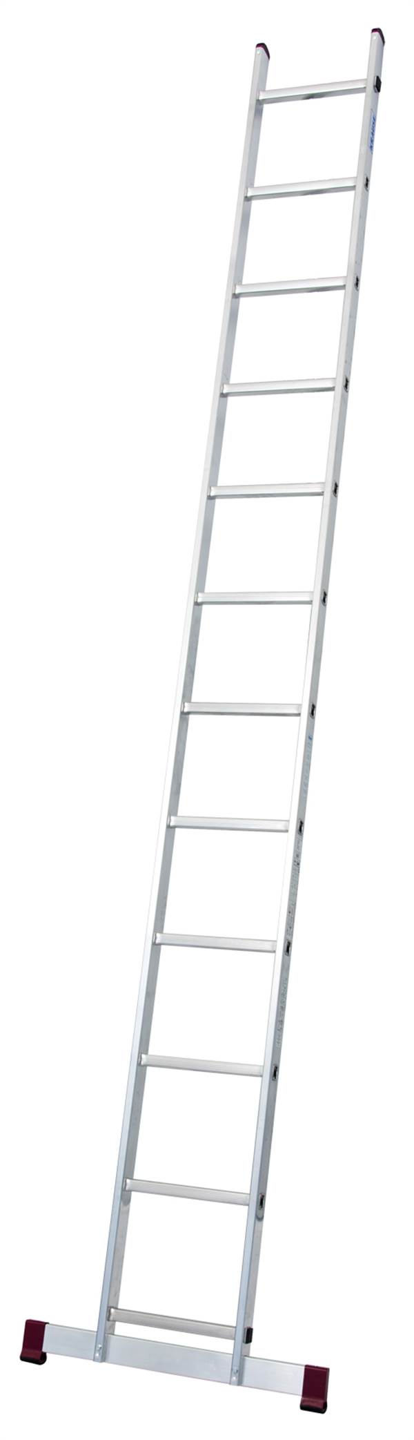 Ljestve za naslanjanje Alu KRAUSE® CORDA® 12 gazišta 3,35m, RV=4,30m, 5,2kg, Z030122