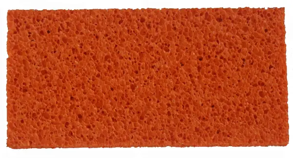 Rezervna spužva crvena gruba za filc 280x140x18mm, 191kom/karton, Z0910628