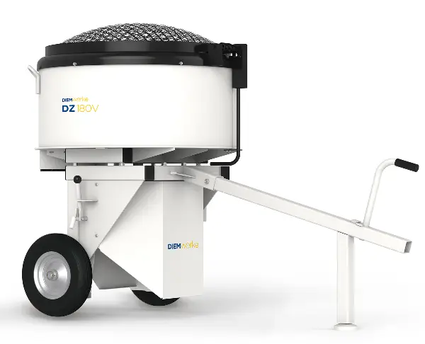 Silna miješalica DIEM DZ 180V mobilna 400V/7,5kW volumen 295l, sadržaj 180l, 426kg, Z10571