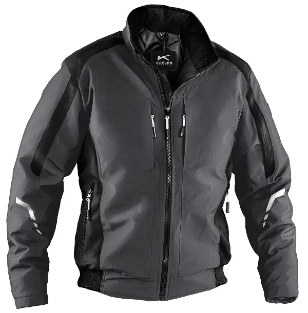 Jakna KÜBLER WEATHER antracit/crna 165 g/m² vel. S, Z13679799S