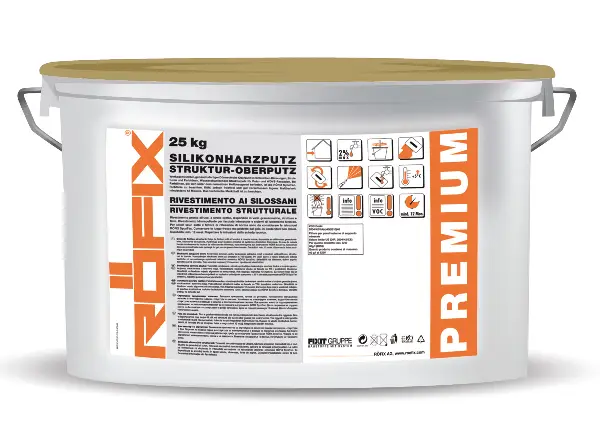 RÖFIX SHP PREMIUM 2,0mm V bijela silikonska završna žbuka, 25kg/kanta 24kante/pal, Z138508