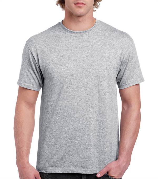 T-Shirt kratki rukav Gildan Heavy Cotton, sport siva, 180 g/m², vel. L, Z18009SGL