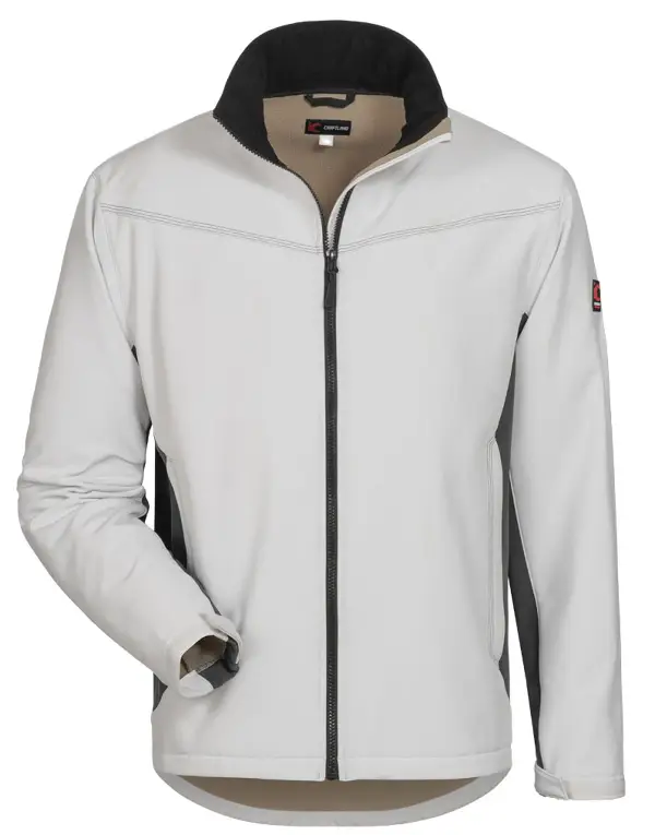 Softshell jakna LAURIN CRAFTLAND®, bijelo/siva, vel. XL, Z19972XL