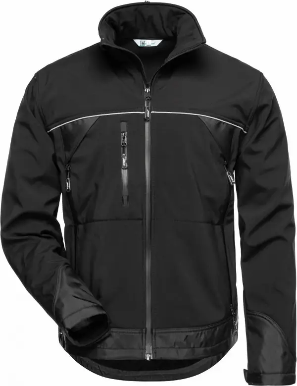 Softshell jakna ALPHA ELYSEE®, crna/crna, vel. L, Z20001L