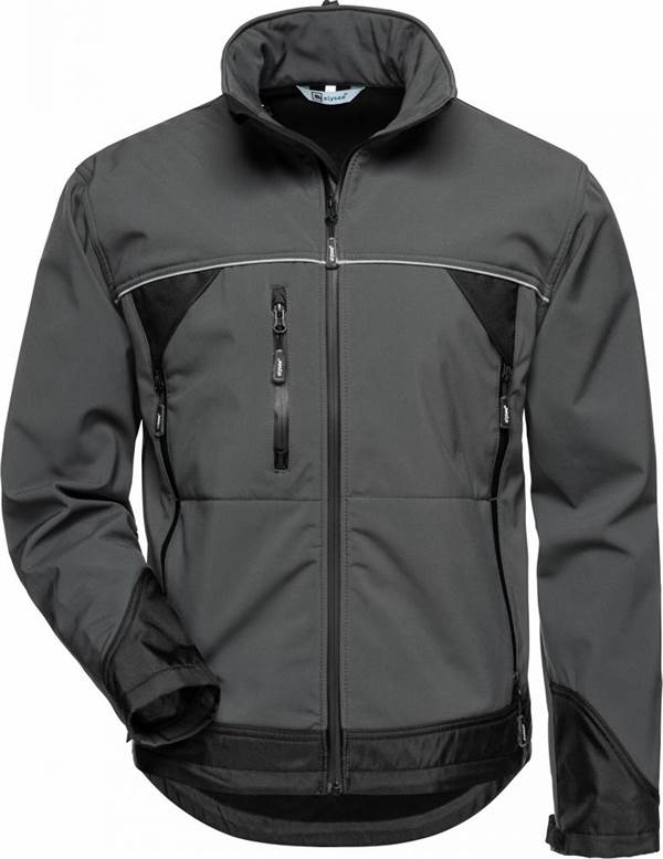 Softshell jakna BETA ELYSEE®, sivo/crna, vel. M, Z20002M