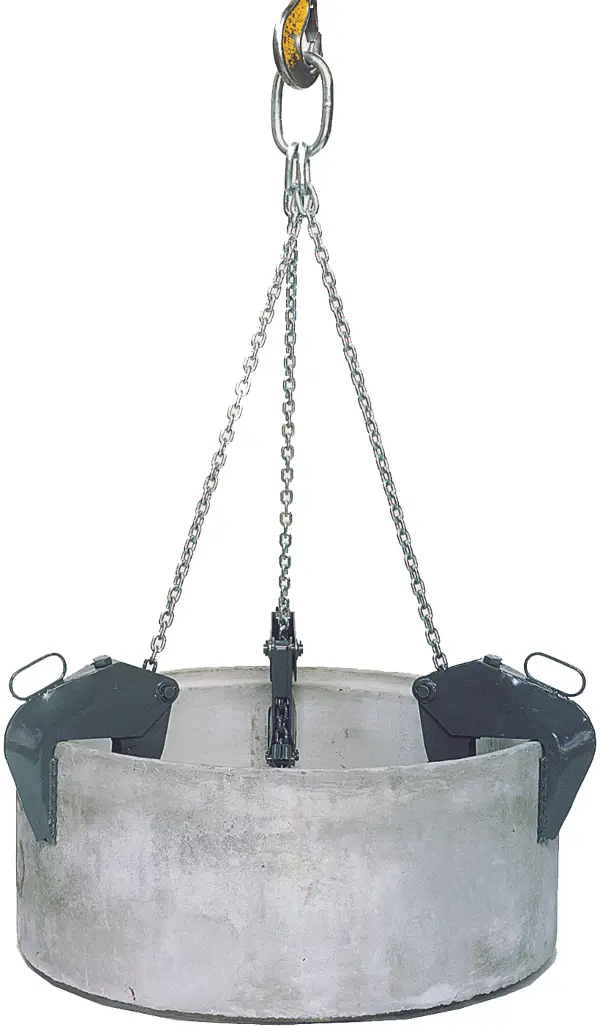 Hvataljka za prihvat cijevi 1061.2, 1500kg, dužina lanca 2,3m, Z216020