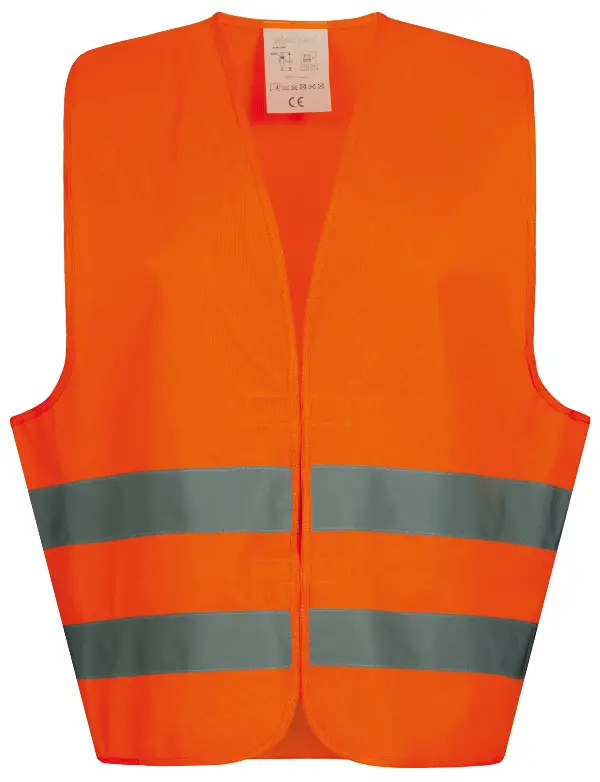 Sigurnosni prsluk OSKAR WICA-TEX® orange, EN 20471/2, poliester, vel. univerzalna, 50kom/pak, Z22686