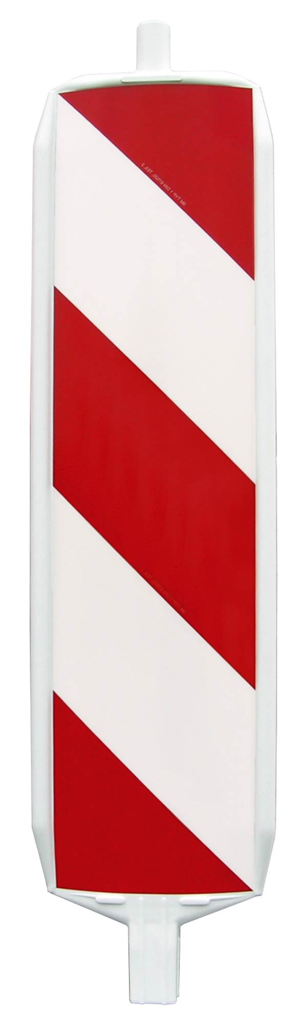 Standardna signalizacija desno/lijevo crveno-bijela folija tip 1 s podupiračem 60/60mm 72kom/pak, Z25487