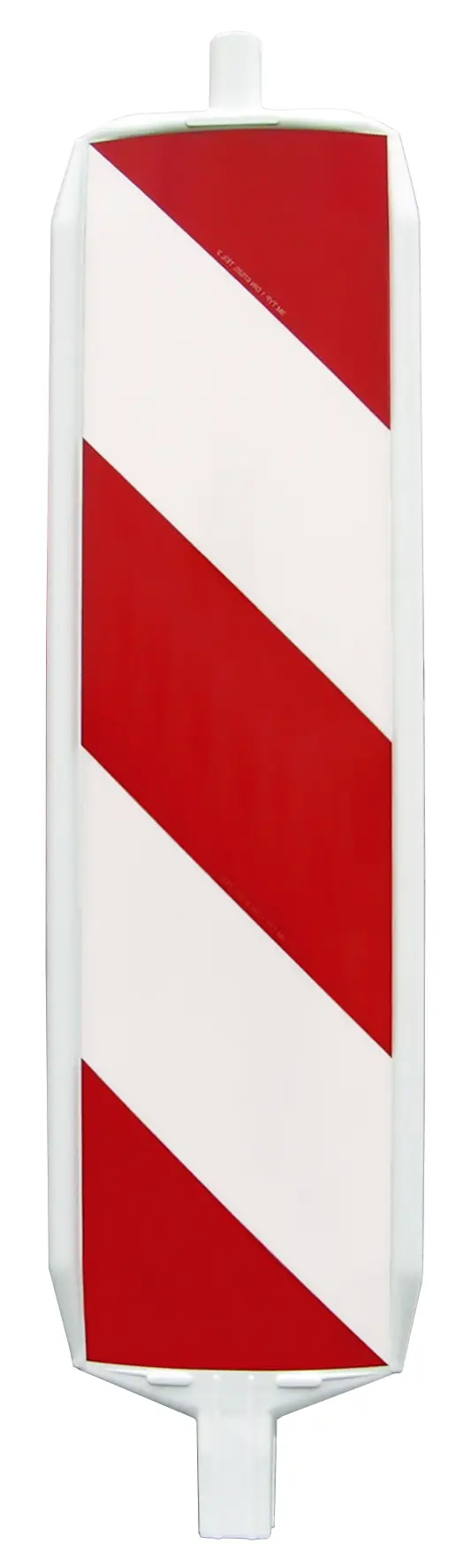 Standardna signalizacija desno/lijevo crveno-bijela folija tip 1 s podupiračem 60/60mm 72kom/pak, Z25487